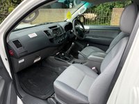 USED 2013 62 TOYOTA HI-LUX 2.5 D-4D HL2 144BHP SINGLE CAB 4X4 DROPSIDE WITH CRAIN/HOIST HIAB/CRAIN+1 OWNER+A/C+