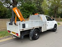 USED 2013 62 TOYOTA HI-LUX 2.5 D-4D HL2 144BHP SINGLE CAB 4X4 DROPSIDE WITH CRAIN/HOIST HIAB/CRAIN+1 OWNER+A/C+