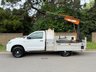 USED 2013 62 TOYOTA HI-LUX 2.5 D-4D HL2 144BHP SINGLE CAB 4X4 DROPSIDE WITH CRAIN/HOIST HIAB/CRAIN+1 OWNER+A/C+