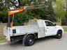 USED 2013 62 TOYOTA HI-LUX 2.5 D-4D HL2 144BHP SINGLE CAB 4X4 DROPSIDE WITH CRAIN/HOIST HIAB/CRAIN+1 OWNER+A/C+