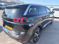 USED 2019 19 PEUGEOT 5008 Black 1.2 PureTech Allure SUV, 45,700 miles, Euro 6, Automatic, 7 Seats, Sat nav, Reverse camera, Cruise, DAB, 18in Alloys, Mirrorscreen. This 2019 Peugeot 5008 Allure is a remarkably low mileage example for its age, having covered just 45,700 miles. This seven seat SUV is powered by an efficient 1.2 litre petrol engine and meets Euro 6 emissions standards. It comes equipped with the Safety Plus Pack, featuring Blind Spot Assistance, along with front and rear parking sensors and parking assistance. Stay connected and entertained with the Bluetooth telephone facility and Mirror Screen, which supports both Android Auto and Apple Car
