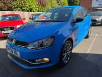 USED 2015 65 VOLKSWAGEN POLO 1.4 TDI BlueMotion Tech SE Design Hatchback 5dr Diesel Manual Euro 6 (s/s) (75 ps) **FANTASTIC MPG** **LOW INSURANCE**