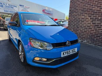 2015 VOLKSWAGEN POLO 1.4 TDI BlueMotion Tech SE Design Hatchback 5dr Diesel Manual Euro 6 (s/s) (75 ps) &pound;6495.00
