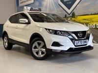 USED 2020 70 NISSAN QASHQAI 1.3 DIG-T Acenta Premium SUV 5 Door Petrol Manual White Euro 6 1 Former Keeper PARK SENSORS+BLUETOOTH+REVERSE CAM