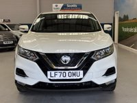 USED 2020 70 NISSAN QASHQAI 1.3 DIG-T Acenta Premium SUV 5 Door Petrol Manual White Euro 6 1 Former Keeper PARK SENSORS+BLUETOOTH+REVERSE CAM