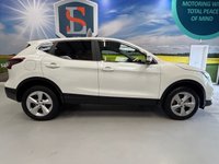 USED 2020 70 NISSAN QASHQAI 1.3 DIG-T Acenta Premium SUV 5 Door Petrol Manual White Euro 6 1 Former Keeper PARK SENSORS+BLUETOOTH+REVERSE CAM