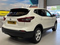 USED 2020 70 NISSAN QASHQAI 1.3 DIG-T Acenta Premium SUV 5 Door Petrol Manual White Euro 6 1 Former Keeper PARK SENSORS+BLUETOOTH+REVERSE CAM