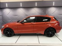 USED 2014 14 BMW 1 SERIES 2.0 120d M Sport Hatchback 5dr Diesel Auto Euro 5 (s/s) (184 ps) Valencia Orange | Black Styling Pack | Privacy Glass | Comfort Pack | Sat Nav