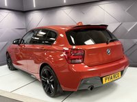 USED 2014 14 BMW 1 SERIES 2.0 120d M Sport Hatchback 5dr Diesel Auto Euro 5 (s/s) (184 ps) Valencia Orange | Black Styling Pack | Privacy Glass | Comfort Pack | Sat Nav