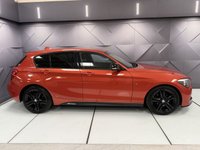 USED 2014 14 BMW 1 SERIES 2.0 120d M Sport Hatchback 5dr Diesel Auto Euro 5 (s/s) (184 ps) Valencia Orange | Black Styling Pack | Privacy Glass | Comfort Pack | Sat Nav