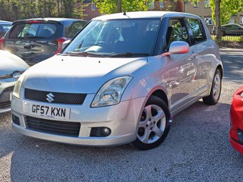 2007 SUZUKI SWIFT 1.5 GLX Hatchback 5dr Petrol Manual (159 g/km, 101 bhp) &pound;2495.00