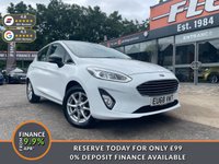 USED 2018 68 FORD FIESTA 1.1 Ti-VCT Zetec Hatchback 5dr Petrol Manual Euro 6 (s/s) (85 ps) JUST ARRIVED AT FLC.