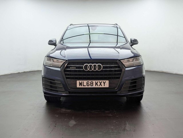 USED 2019 68 AUDI Q7 3.0 Q7 Black Edition 50 TDI Quattro Auto 4WD 5dr CLICK+COLLECT / HOME DELIVERY