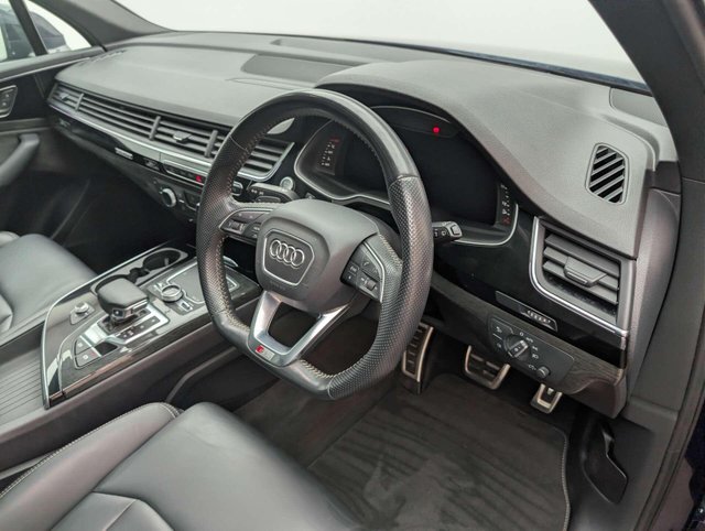 USED 2019 68 AUDI Q7 3.0 Q7 Black Edition 50 TDI Quattro Auto 4WD 5dr CLICK+COLLECT / HOME DELIVERY
