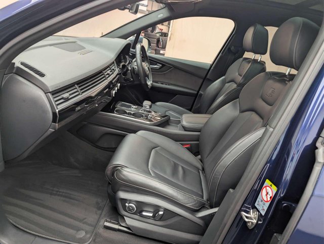USED 2019 68 AUDI Q7 3.0 Q7 Black Edition 50 TDI Quattro Auto 4WD 5dr CLICK+COLLECT / HOME DELIVERY