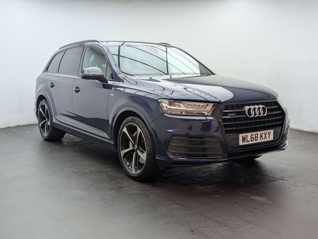 Used 2019 68 AUDI Q7 3.0 Q7 Black Edition 50 TDI Quattro Auto 4WD 5dr CLICK+COLLECT / HOME DELIVERY