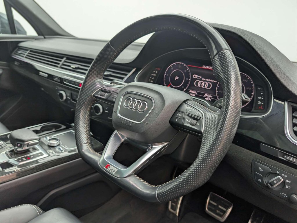 Used 2019 68 AUDI Q7 3.0 Q7 Black Edition 50 TDI Quattro Auto 4WD 5dr CLICK+COLLECT / HOME DELIVERY