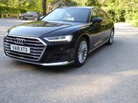 USED 2019 19 AUDI A8 3.0 TFSI V6 55 S line Saloon 4dr Petrol Tiptronic quattro Euro 6 (s/s) (340 ps) GREAT SPEC, 6 MONTHS WARRANTY