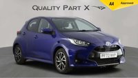USED 2023 72 TOYOTA YARIS 1.5 VVT-h Design Hatchback 5dr Petrol Hybrid E-CVT Euro 6 (s/s) (116 ps) 1 OWNER, CAMERA, CAR PLAY