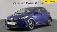 USED 2023 72 TOYOTA YARIS 1.5 VVT-h Design Hatchback 5dr Petrol Hybrid E-CVT Euro 6 (s/s) (116 ps) 1 OWNER, CAMERA, CAR PLAY