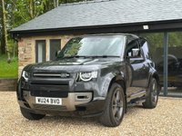 USED 2024 24 LAND ROVER DEFENDER 90 3.0 D300 MHEV X-Dynamic HSE Hard Top SUV 3dr Diesel Auto 4WD SWB Euro 6 (s/s) (300 ps) FABULOUS SPEC/DEPLOYABLE TOWBAR