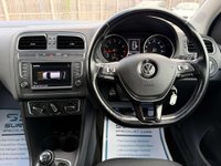 USED 2017 17 VOLKSWAGEN POLO 1.0 Polo Match Edition 5dr Apple CarPlay Parking Sensors