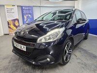 USED 2017 67 PEUGEOT 208 1.6 THP GT Line Hatchback 5dr Petrol Manual Euro 6 (s/s) (165 ps) 