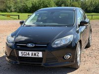 USED 2014 14 FORD FOCUS 1.0T EcoBoost Zetec Euro 5 (s/s) 5dr New service+Long Mot+ULEZ