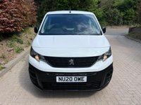 USED 2020 20 PEUGEOT PARTNER 1.5 BlueHDi 1000 Professional Standard Panel Van 5dr Diesel Manual SWB Euro 6 (s/s) (100 bhp) SAVE 20%, A/C, CAMBELT REPLACED, CAR PLAY