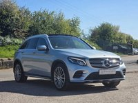 USED 2018 18 MERCEDES-BENZ GLC 2.1 GLC220d AMG Line (Premium) SUV 5dr Diesel G-Tronic 4MATIC Euro 6 (s/s) (170 ps) FSH|20"|SIDESTEPS|PANROOF|ULEZ