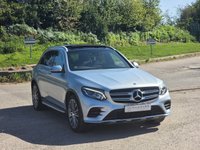 USED 2018 18 MERCEDES-BENZ GLC 2.1 GLC220d AMG Line (Premium) SUV 5dr Diesel G-Tronic 4MATIC Euro 6 (s/s) (170 ps) FSH|20"|SIDESTEPS|PANROOF|ULEZ