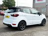 USED 2019 69 FORD ECOSPORT 1.0T EcoBoost GPF ST-Line SUV 5dr Petrol Manual Euro 6 (s/s) (125 ps) ***DRIVE AWAY TODAY*** NATIONWIDE PARTS & LABOUR WARRANTY INCLUDED + 12 MONTHS AA BREAKDOWN FREE P/SERVICE HISTORY 1 FORMER KEEPER