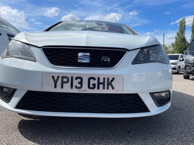2013 SEAT IBIZA 1.6 TDI CR FR SPORT COUPE 3DR DIESEL MANUAL EURO 5 105... photo