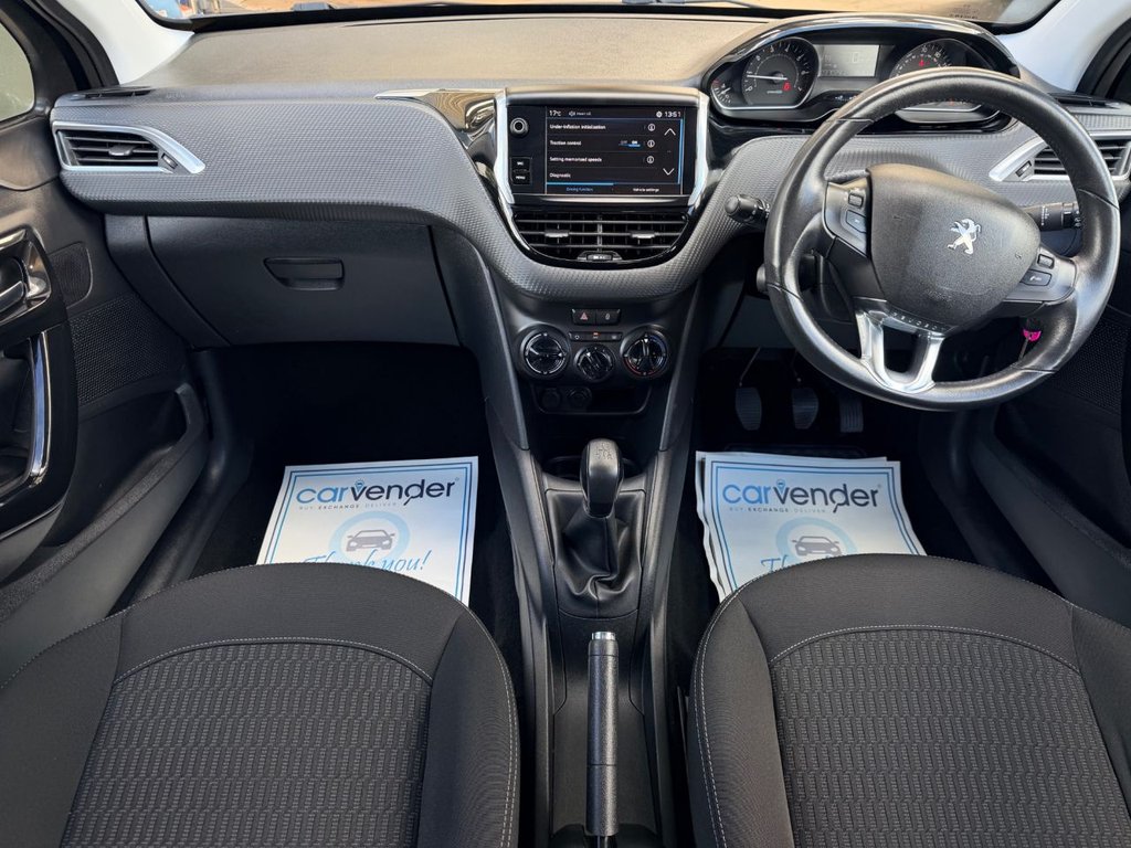 USED 2018 18 PEUGEOT 208 1.2 PureTech Black Edition Hatchback 3dr Petrol Manual Euro 6 (82 ps) 