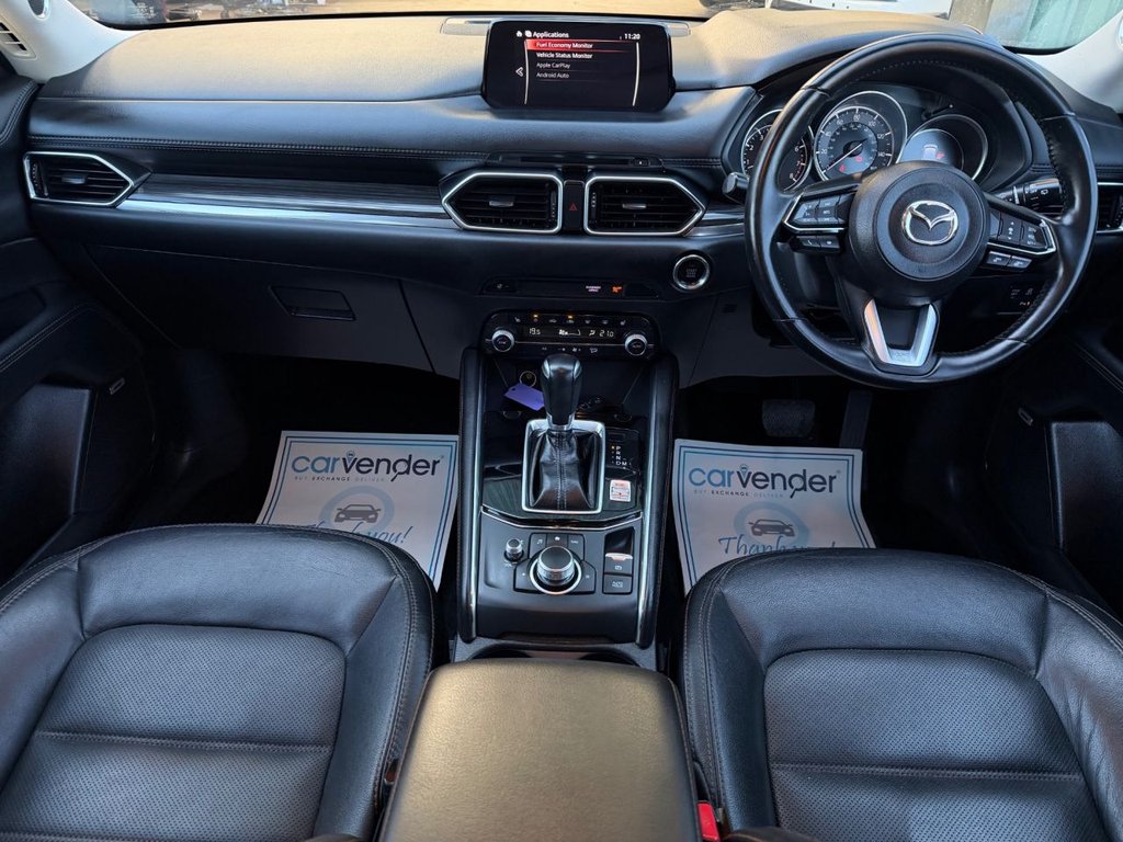 USED 2020 20 MAZDA CX-5 2.0 SKYACTIV-G Sport SUV 5dr Petrol Auto Euro 6 (s/s) (165 ps) 6 Services|Roof|Camera|Apple CarPlay/Android Auto|SatNav|Heated Seats|