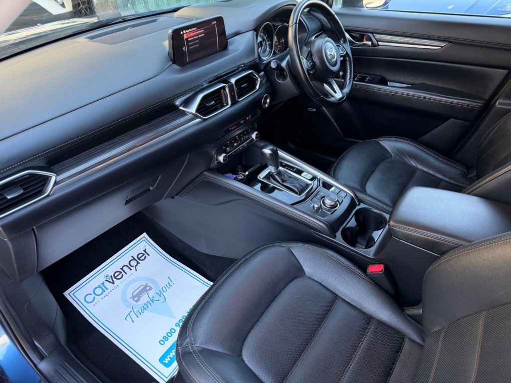 USED 2020 20 MAZDA CX-5 2.0 SKYACTIV-G Sport SUV 5dr Petrol Auto Euro 6 (s/s) (165 ps) 6 Services|Roof|Camera|Apple CarPlay/Android Auto|SatNav|Heated Seats|
