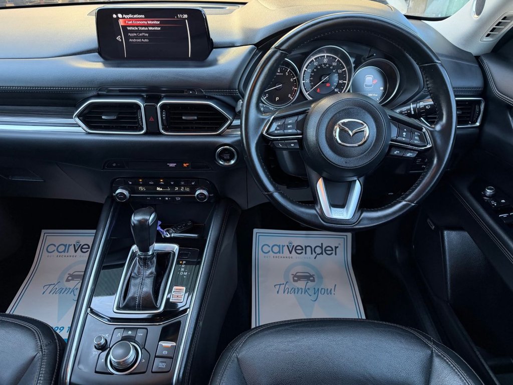 USED 2020 20 MAZDA CX-5 2.0 SKYACTIV-G Sport SUV 5dr Petrol Auto Euro 6 (s/s) (165 ps) 6 Services|Roof|Camera|Apple CarPlay/Android Auto|SatNav|Heated Seats|