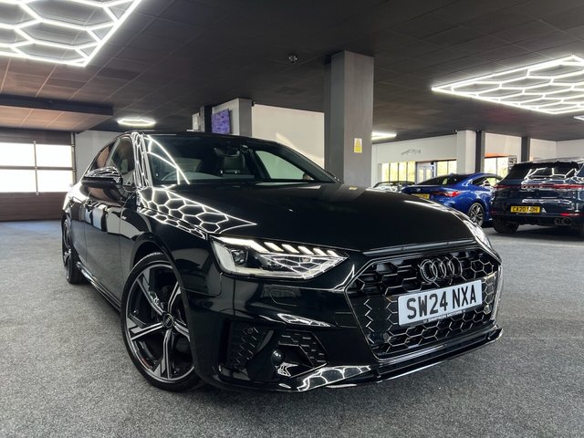 2024 A4 2.0 TFSI 35 BLACK EDITION SALOON 4DR PETROL S TRONIC EURO 6... photo