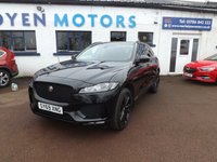 USED 2019 69 JAGUAR F-PACE 2.0 D180 Chequered Flag SUV 5dr Diesel Auto AWD Euro 6 (s/s) (180 ps) 