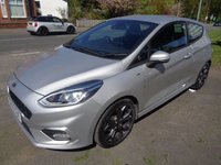 USED 2018 68 FORD FIESTA 1.0T EcoBoost GPF ST-Line Hatchback 3dr Petrol Manual Euro 6 (s/s) (125 ps) SAT NAV 4 SERVICE STAMPS 12 MONTHS MOT 2KEY