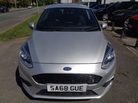 USED 2018 68 FORD FIESTA 1.0T EcoBoost GPF ST-Line Hatchback 3dr Petrol Manual Euro 6 (s/s) (125 ps) SAT NAV 4 SERVICE STAMPS 12 MONTHS MOT 2KEY