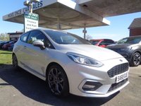 USED 2018 68 FORD FIESTA 1.0T EcoBoost GPF ST-Line Hatchback 3dr Petrol Manual Euro 6 (s/s) (125 ps) SAT NAV 4 SERVICE STAMPS 12 MONTHS MOT 2KEY