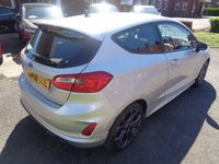 USED 2018 68 FORD FIESTA 1.0T EcoBoost GPF ST-Line Hatchback 3dr Petrol Manual Euro 6 (s/s) (125 ps) SAT NAV 4 SERVICE STAMPS 12 MONTHS MOT 2KEY