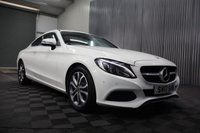 USED 2017 E MERCEDES-BENZ C-CLASS 2.1 C220d Sport Coupe 2dr Diesel G-Tronic+ Euro 6 (s/s) (170 ps) AUTOMATIC COUPE / HEATED LEATHER SEATS / FINANCE AVAILABLE
