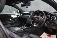 USED 2017 E MERCEDES-BENZ C-CLASS 2.1 C220d Sport Coupe 2dr Diesel G-Tronic+ Euro 6 (s/s) (170 ps) AUTOMATIC COUPE / HEATED LEATHER SEATS / FINANCE AVAILABLE