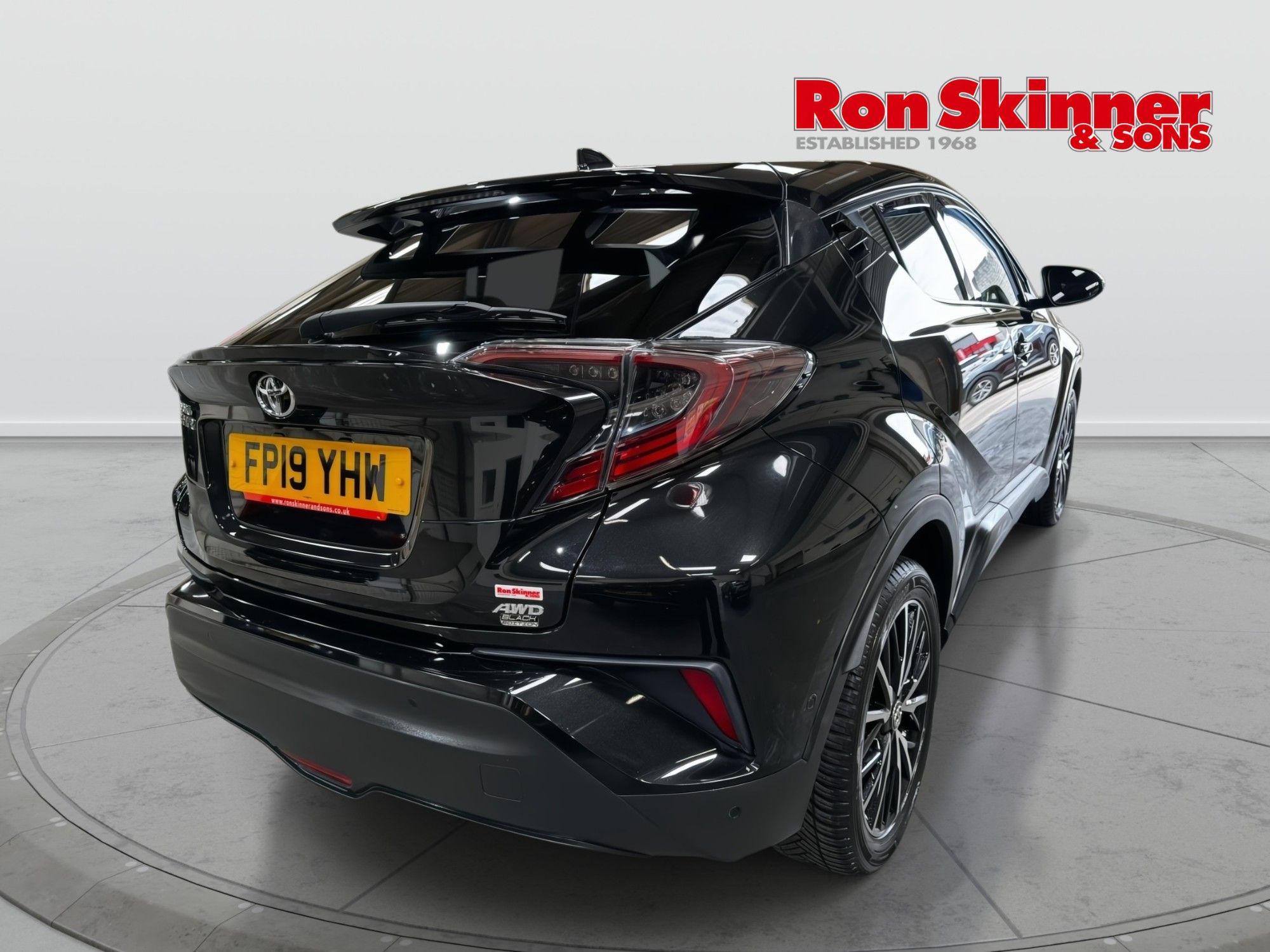 USED 2019 19 TOYOTA C-HR 1.2 VVT-i Excel SUV 5dr Petrol CVT AWD Euro 6 (s/s) (116 ps) 