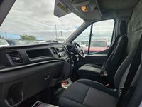 USED 2022 22 FORD TRANSIT 350 LEADER ECOBLUE LOW LOADER LUTON VAN ULEZ FREE ZONE 