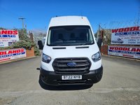 USED 2022 22 FORD TRANSIT 350 LEADER TDCI 130 L4H3 JUMBO 72K ULEZ FREE ZONE 