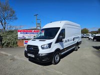 USED 2022 22 FORD TRANSIT 350 LEADER TDCI 130 L4H3 JUMBO 72K ULEZ FREE ZONE 