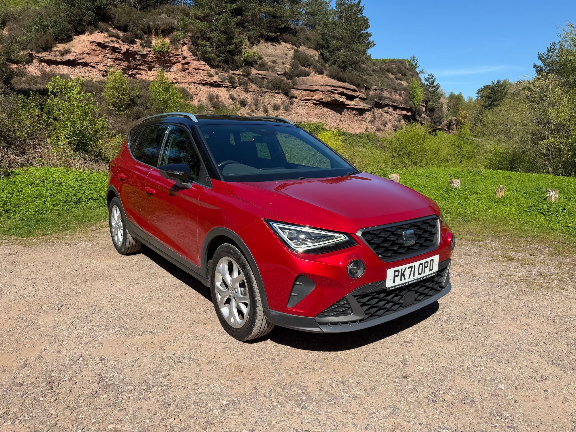 USED 2022 71 SEAT ARONA 1.5 TSI FR SUV 5dr Petrol DSG Euro 6 (s/s) (150 ps) 